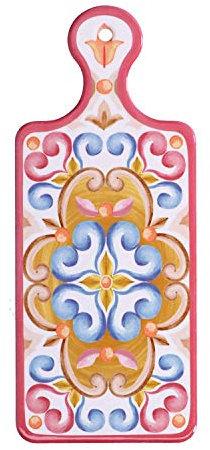 Rose & Tulipani - Tagliere rettangolare 12x29 cm Borgo