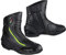 BI ESSE -Stivali Moto In Pelle,Scarpa Per Motocicletta Impermeabile,Traspiranti,Stivaletti Invernali Strada,Protezione Caviglia (Nero/Fluo, Sistema Taglie Calzature EU, Adulto, Numero, Media, 41)