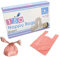 150 Pack Nappy Fragranced Bags - Tie Handle Baby Nappy Changing Disposable Bags | Scented Bin Adult Waste Sacks | Scented For Dog Poo