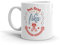 Apular Keramiktasse mit Aufschrift But First Fika, schwedische Kaffeepause, 325 ml