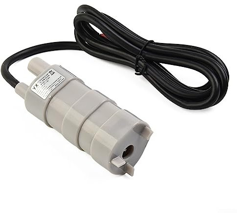 DAZZLEEX Mobile Immergé pour Pompe Aqua, 12V JT - 500 DC 1.2A Moteur Miniature Submergé pour Pompe Aqua 5M 14L/Min