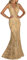 WWricotta Robe de soirée pour Femmes Robe de Bal dorée Bling Paillettes Dames Longues sans Manches Robes de soirée Robe Soirée Été Robe pour Femmes Enceintes