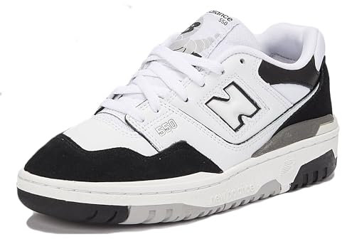 New Balance 550 (Bianco-Nero, 37)