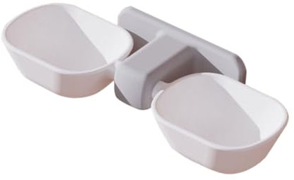 FRCOLOR Pet Water Feeder Cat Food and Water Bowl Wall-mounted Feeder for Kitten