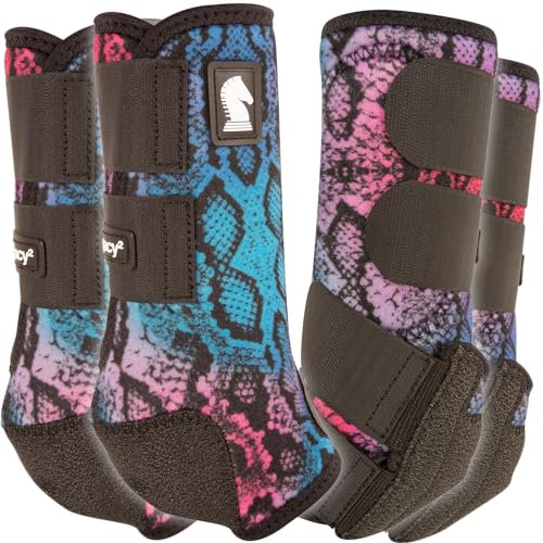 Classic Equine Legacy2 Stützstiefel für Vorder- und Hintern, Gift, Größe S