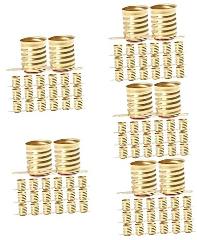 Angoily 250pcs Bulb Holder Socket Lamp Bulb Holder Light Socket for Indicator Lights Easy Wiring Home Experiment