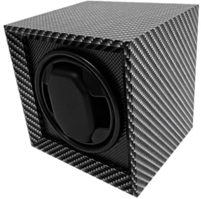 Baoblaze Automatischer Uhrenbeweger, Vitrine, Ornament, dekorative Uhrenaufbewahrungsbox, drehbar, für Männer und Frauen, Uhren, Automatikuhren, Zuhause