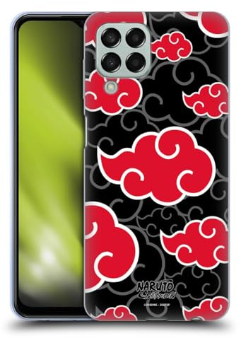 Head Case Designs Offizielle Naruto Shippuden Akatsuki Ikonisch Gel Handyhülle Hülle [Militärischer Schutzgrad] Kompatibel mit Samsung Galaxy M33 (2022)