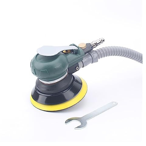 5 Zoll Selbstvakuum-Pneumatikschleifer 125 mm Schleifmaschine Luft exzentrische Umlaufbahn 4,8 mm Autopolierer,Geräuscharm