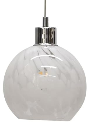 Confetti - White and Clear Glass Pendant Shade