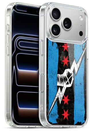 Head Case Designs Offizielle WWE Rückkehr cm Punk Gelhülle [Militärischer Schutzgrad] Kompatibel Mit Apple iPhone 17 Pro Und Kompatibel Mit MagSafe