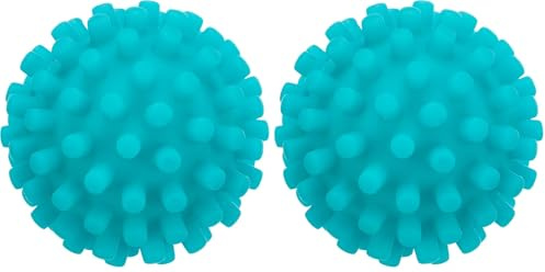 Trixie hedgehog ball for dogs, ø 6 cm, blue, 3428, vinyl, large pimples, squeaker, chewing, retrieving (Pack of 2)