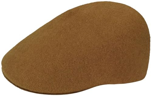 Kangol Unisex Seamless Wool 507 Flache Kappe, Braun (Wood Wd), M
