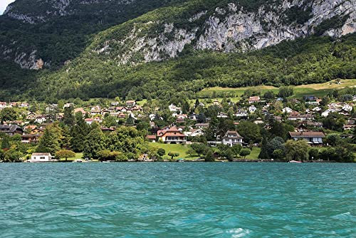 HANSEPUZZLE 19914 - Annecy am See Puzzle 2000 Teile | Orte Puzzle mit hochwertiger Puzzle Aufbewahrung: Kartonbox und Wieder verschließbarem Beutel | Puzzle-Maße: 90 x 60 cm