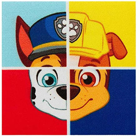 Paw Patrol Chase Marshall Rubble Collage - Aufnäher/Bügelbild/Aufbügler/Applikationen/zum aufbügeln/Applikation/Patches/Flicken, Größe: 5,9 x 5,9 cm