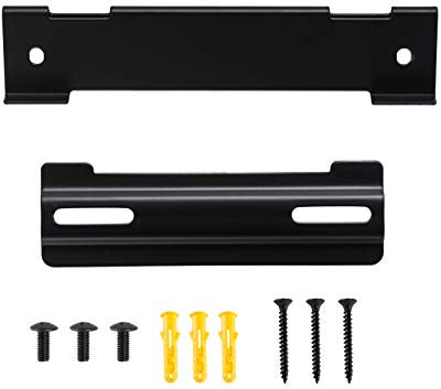 Dinghosen Lautsprecher Wandhalterung für Bose Cinemate 120 / WB 120 / per Bose Solo 5 Soundbar, Speaker Halter Metall Wandhalterungen Set mit Montagezubehör