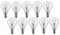 Luminizer 3090, lot de 10 ampoules halogènes, culot G45 E14, à intensité variable, blanc chaud, 42W=55W
