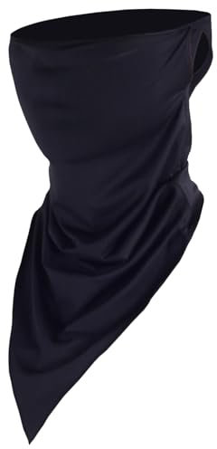 CoolChange Multifunktionstuch | Schlauchschal | Ninja Maske | Sturmmaske | Waschbar 60°C | Farbe: Schwarz