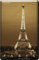 Artimagen - Imán Torre Eiffel París Luces en Color Sepia.