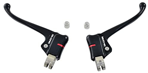 Dia Compe DC135 Touring Brake Lever Set For Caliper & Cantilever Brake, Black, DP2500