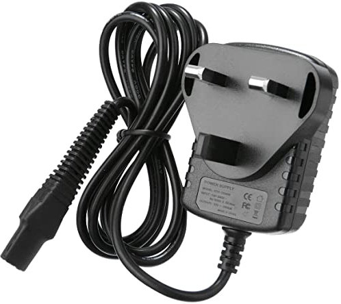 Mr. Gadget Soluitons Power Adapter for Braun Epilator Silk Epil 9 9390cc 9242s, Braun Series 7 7842s 7840S 7890cc Braun Series 3 340 Series 1 Electric Razor Trimmer UK Mains Charging Cable