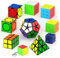 Vdealen Zauberwürfel Set, Speed Cube von 2x2 3x3 4x4 2x2x3 Skewb Pyramide Megaminx Infinity Ivy Zauberwürfel Original, Magic Cube Würfel Puzzle Geschenk für Kinder und Erwachsene(10er Pack)