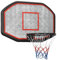 vidaXL Basketballkorb Basketball Basketballboard Basketballspiel Basketballanlage Korbanlage Basketballring Backboard Schwarz 109x71x3cm Polyethylen