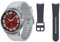 Samsung Galaxy Watch6 Classic 4G LTE, 43 mm + Correa de recambio - Smartwatch, Control de Salud, Seguimiento Deportivo, Batería de Carga Rápida, Plateado (Versión Española)