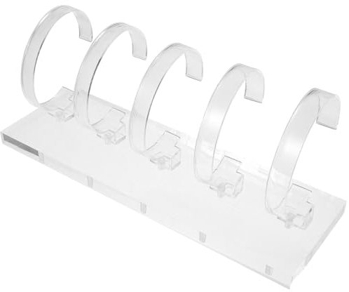 Amosfun Klarer Uhrenständer Aus Acryl Universeller Uhrenhalter Für Armbanduhren Transparentes Uhrendisplay Schmuckständer Für Uhrenpräsentation Zuhause Oder Geschäft Armband Display Rack
