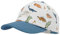 maximo Mini Boy-Cap, Dino Klettverschluß 47 wollweiß/Denim