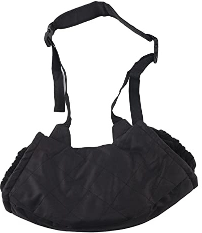 Handwärmer-Muff-Handschuh für die Jagd Im Freien, Ergonomisches Design, Verstellbarer Riemen, Schwarz, Geeignet für Jagd, Angeln, Wandern
