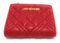 Portafoglio donna Love Moschino a libretto in ecopelle trapuntato rosso AS24MO25 JC5606 ROSSO