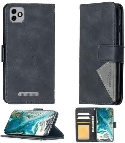 CWEIYUSHU hülle Für Opel Mobile Smart 55q Hülle Case Handyhülle Schutzhülle BF05 Black