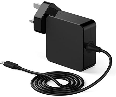 USB C Laptop Charger 65W for ASUS Zenbook 13 14 3 Deluxe UX425 UX425E UX325 UX325E UX435 UX390 UX391 UX490, Huawei Matebook D15/D14/14/13, Chromebook C302 C302C C302S C213 C403N TYPE C Power Adapter