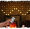 Woukksy Schneeflocken Lichtervorhang 2x1m Lichterkette vorhang Fenster USB/Batterie Weihnachtsbeleuchtung IP44, Warmweiß Lichterkettenvorhang mit Timer für Balkon, kinderzimmer Weihnachten Deko