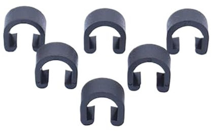 30/100 stücke Kunststoff Fahrrad C-Clips Schellen Gehäuse Schlauch Führung Schellen Fahrrad Bremse Umwerfer Shifter Kabel Feste Clips Rahmen Schnalle(100PCS)