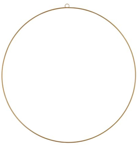 DEKORATIVER Reifen DEKORATIVE Basis FÜR GIRLANDEN 40CM Metall Metallringe zum Basteln, Schwarz Metallring, Deko Ringe zum aufhängen für die Herstellung von Hochzeitskranzdekor und Wandbehang