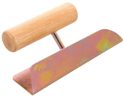 BAZEITFLOW Truelle Angle Pour Travaux De Construction Truelle De Maçon Pour Peinture Murale Et Jointoiement Spatule à Enduire Et Grattoir