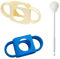 2pcs Baby Bottle Handles, Dr Brown Bottle, Shockproof Silicone Baby Bottle Handle Anti-Slip Grip for Easy to Clean Custom Fit for Wide-Neck