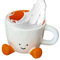 Coffee - Taza de cerámica, diseño de tazas de agua Aesthetic Cups, Multi-Use Pen Holder, Sturdy Heat-Resistant, perfecta para el hogar decorativo Desk Accessory Men Women