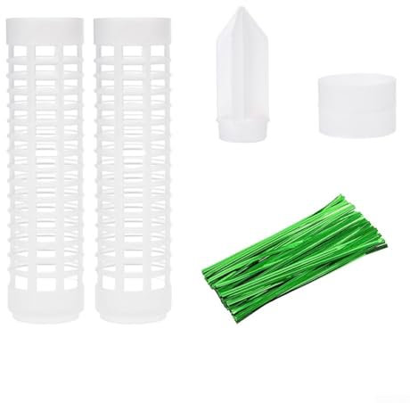 Sistema di supporto per piante da interno progettato per un efficiente assorbimento dei nutrienti per piante rampicanti (17 x 4 cm)