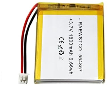 RAEWSTCO 554857.3.7V 1800mAh Polymer-Lithium-Akku für Powerbank, Medizinprodukt