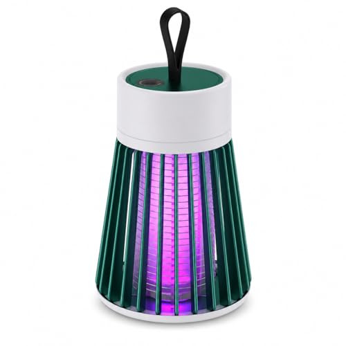 ACOTRK Lampada Antizanzare Elettrica UV, Zanzariera Elettrica per Interni ed Esterni, Lampada Anti Zanzare e Mosche, Repellente Insetti per Casa, Giardino, Terrazzo e Campeggio