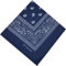 Bandana Halstuch Bikertuch Nickituch Kopftuch Baumwolle Mundschutz Piratentuch Marineblau