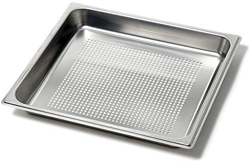 Bauknecht PFT 001 Garbehälter gelocht Edelstahl