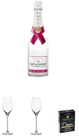 Moet Chandon Imperial Ice - ROSE - Champagner 0,75 Liter + Geschenkset