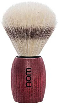 nom OLE Natural Bristle Shaving Brush (Handle: Blushed Ash)