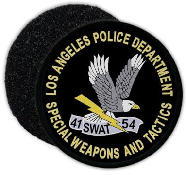 Copytec Patch LAPD Swat Team Los Angeles Police Department Special Weapons USA #30402