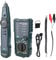 Kabeltester, Akozon FY868 Handheld Telefonnetz Kabelfinder RJ45 RJ11 Lan Wire Tracker Kit Kurzschluss Tester Stromkreistester Durchgangsprüfung
