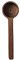 Cuillère à café en bois de noyer - Outil de mesure pour grains de café (10 g)